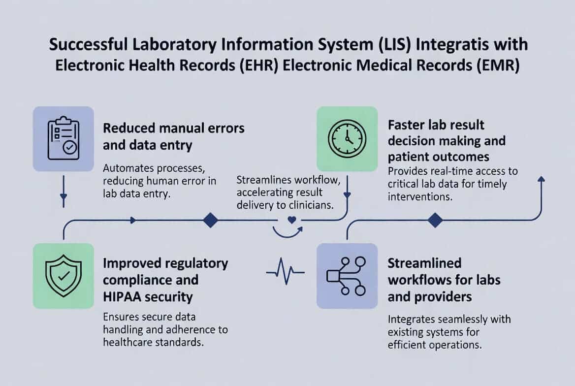 Illustration accompanying the laboratory workflow guide